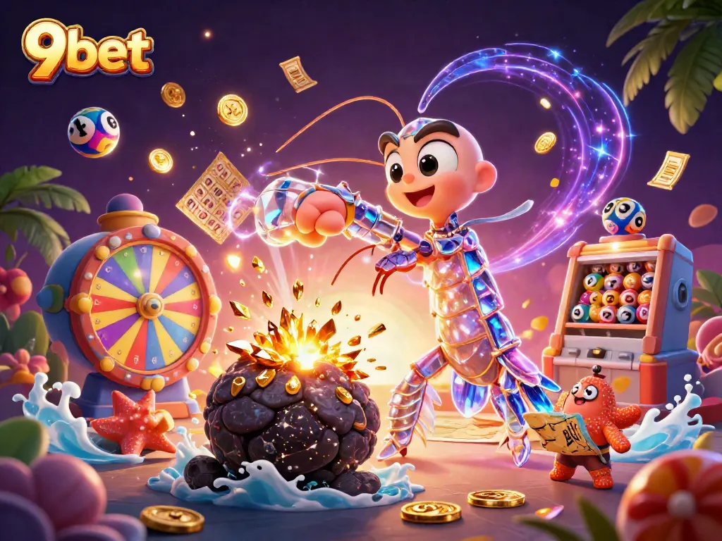 Experience exciting wins with 9bet as a galactic samurai navigates a treasure-filled gaming universe.