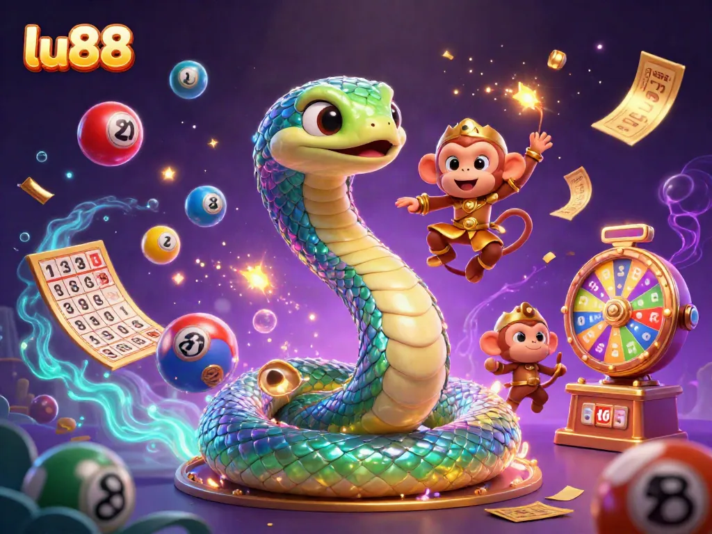 Experience the thrilling gameplay at lu88 with a vibrant 3D casino scene featuring dynamic game elements.