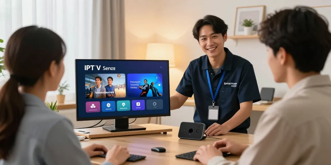 Trusted IPTV UK provider assisting local customers in a professional environment.