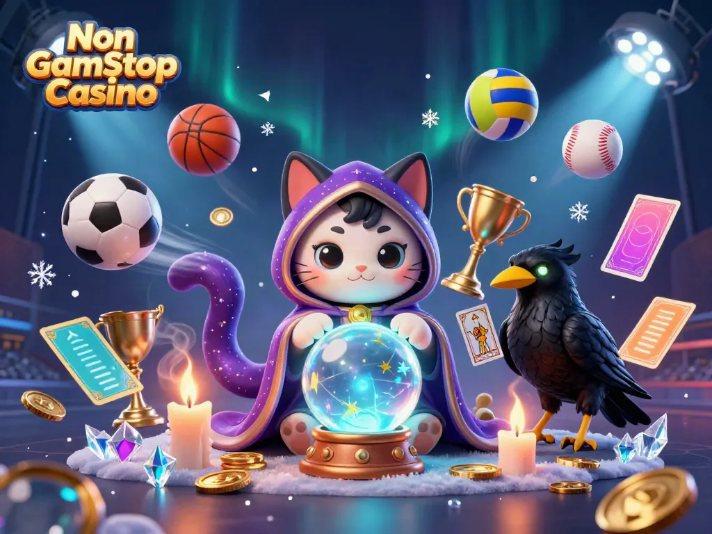 Engage with thrilling action at Non Gamstop Casino featuring vibrant 3D characters and dynamic sports elements.