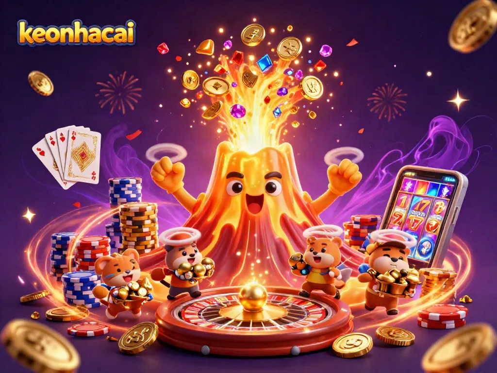 Experience exciting wins with keonhacai at the vibrant casino scene of thrilling gaming action.